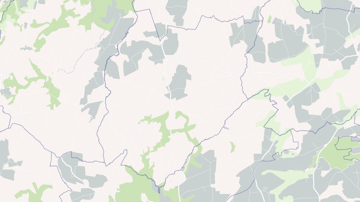Aperçu cartographique de Saint-Gilles-Pligeaux, centré sur la commune