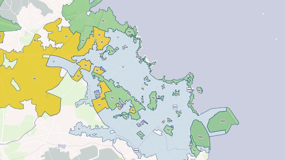 Aperçu cartographique de Saint-Quay-Portrieux, centré sur la commune