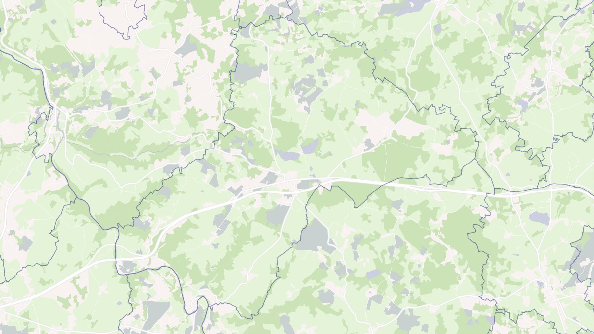 Aperçu cartographique de Ajain, centré sur la commune