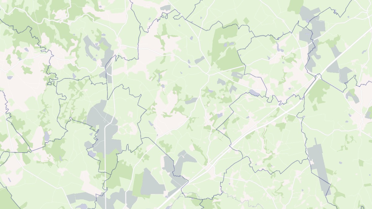 Aperçu cartographique de Bord-Saint-Georges, centré sur la commune