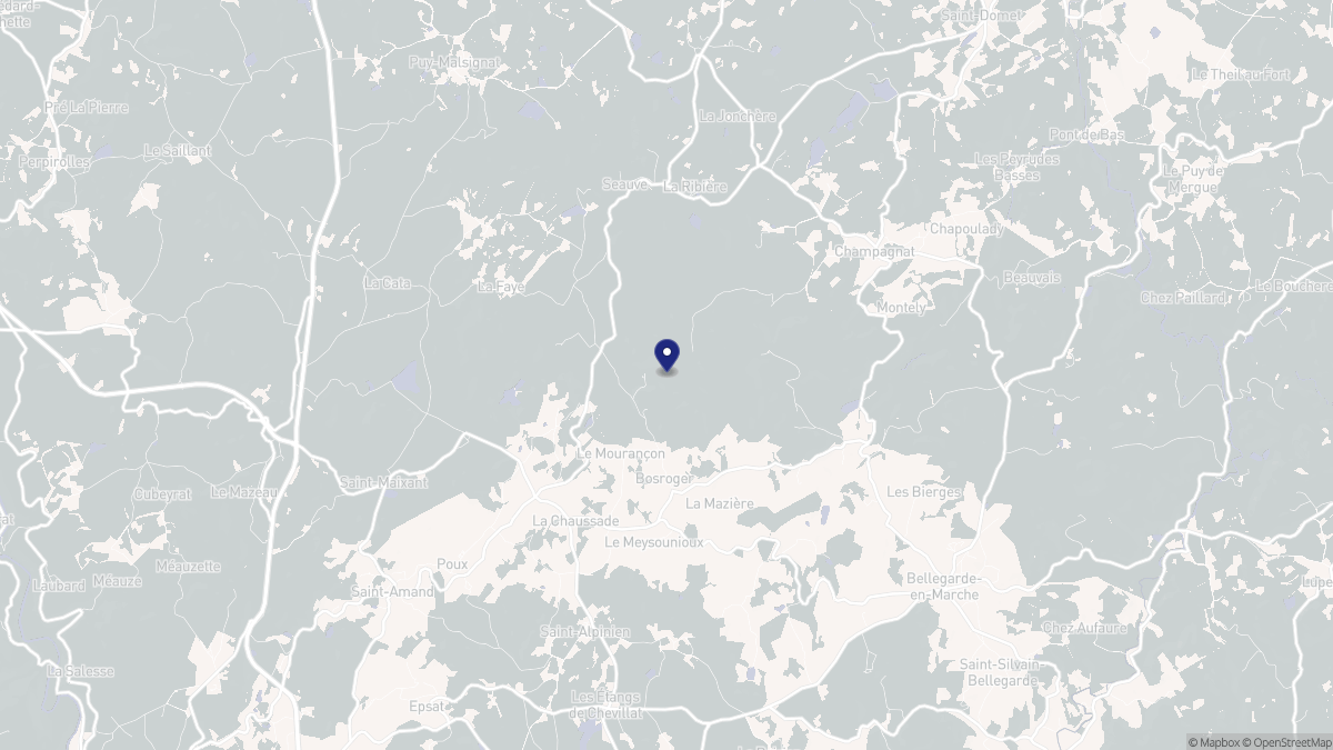 Aperçu cartographique de Bosroger, centré sur la commune