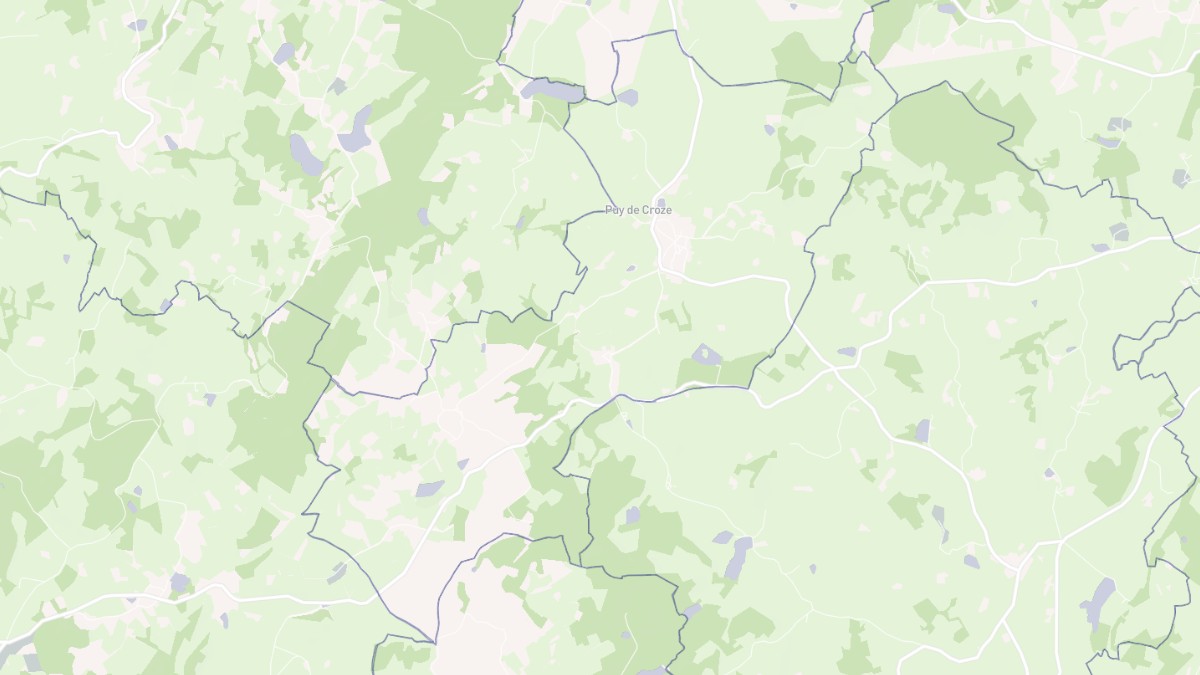 Aperçu cartographique de Bussière-Nouvelle, centré sur la commune