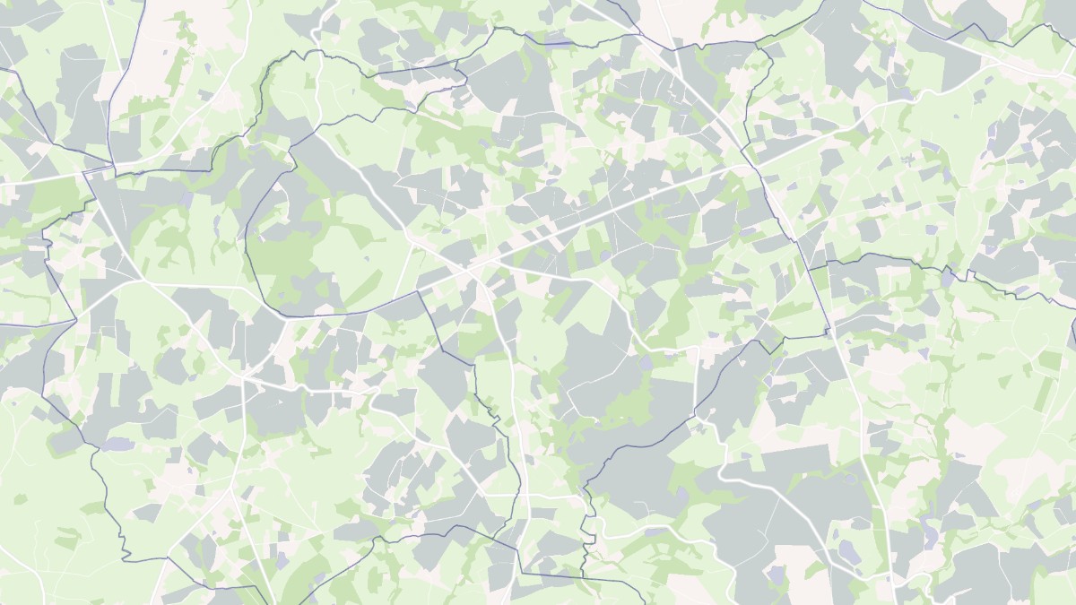 Aperçu cartographique de Bussière-Saint-Georges, centré sur la commune