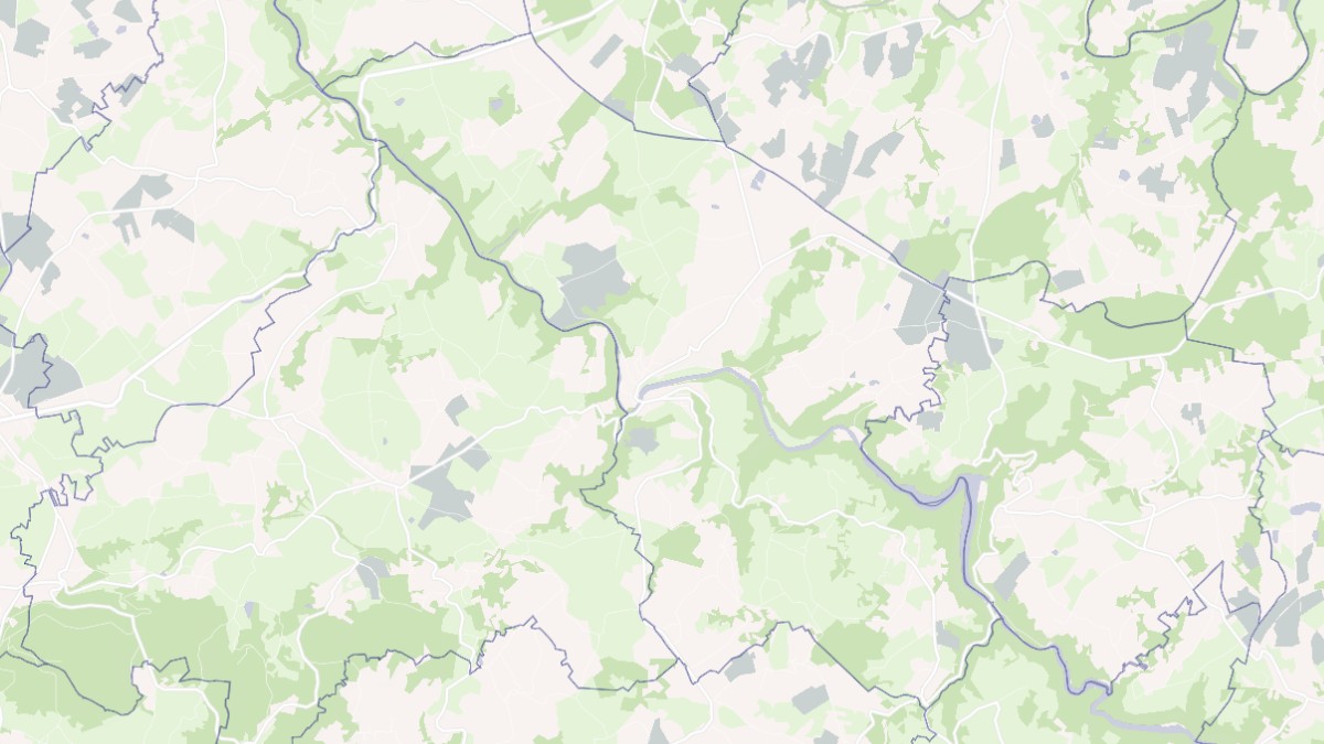 Aperçu cartographique de La Celle-Dunoise, centré sur la commune
