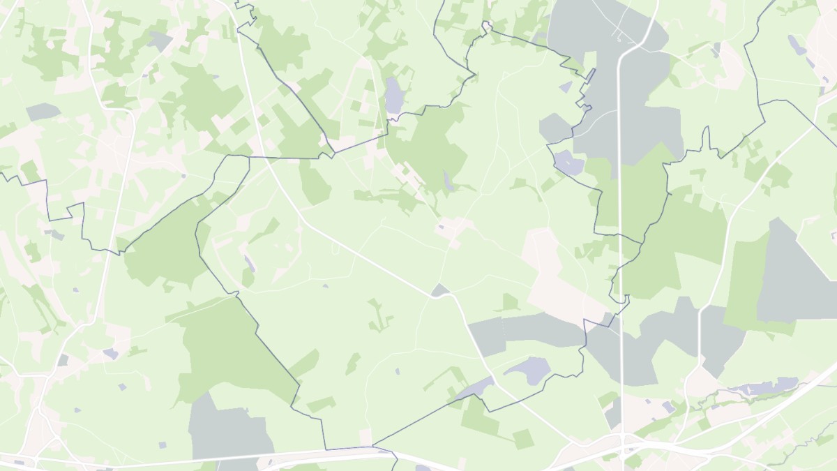 Aperçu cartographique de La Celle-sous-Gouzon, centré sur la commune