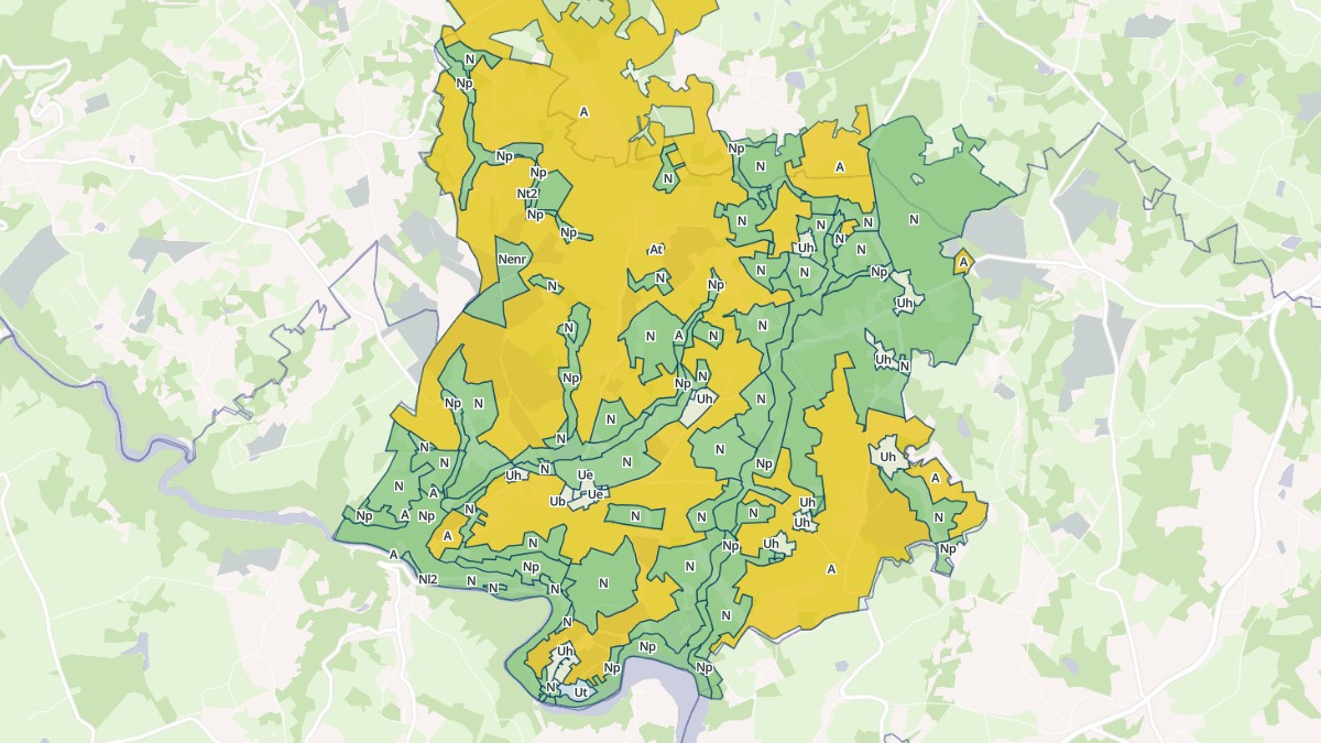 Aperçu cartographique de Champsanglard, centré sur la commune
