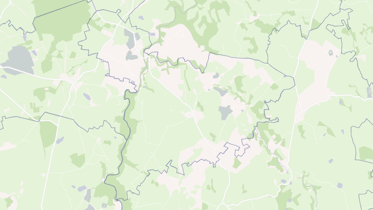 Aperçu cartographique de Le Chauchet, centré sur la commune