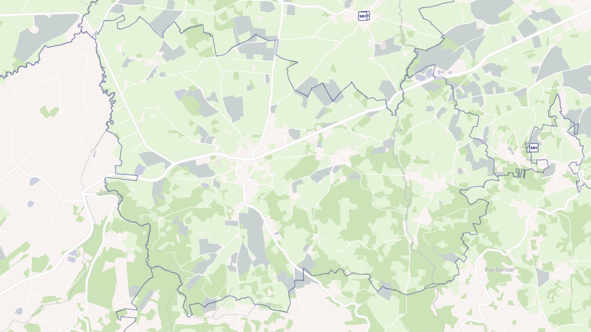 Aperçu cartographique de Colondannes, centré sur la commune