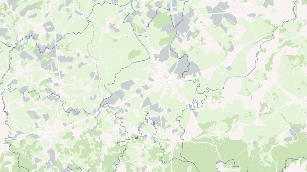 Aperçu cartographique de Dun-le-Palestel, centré sur la commune