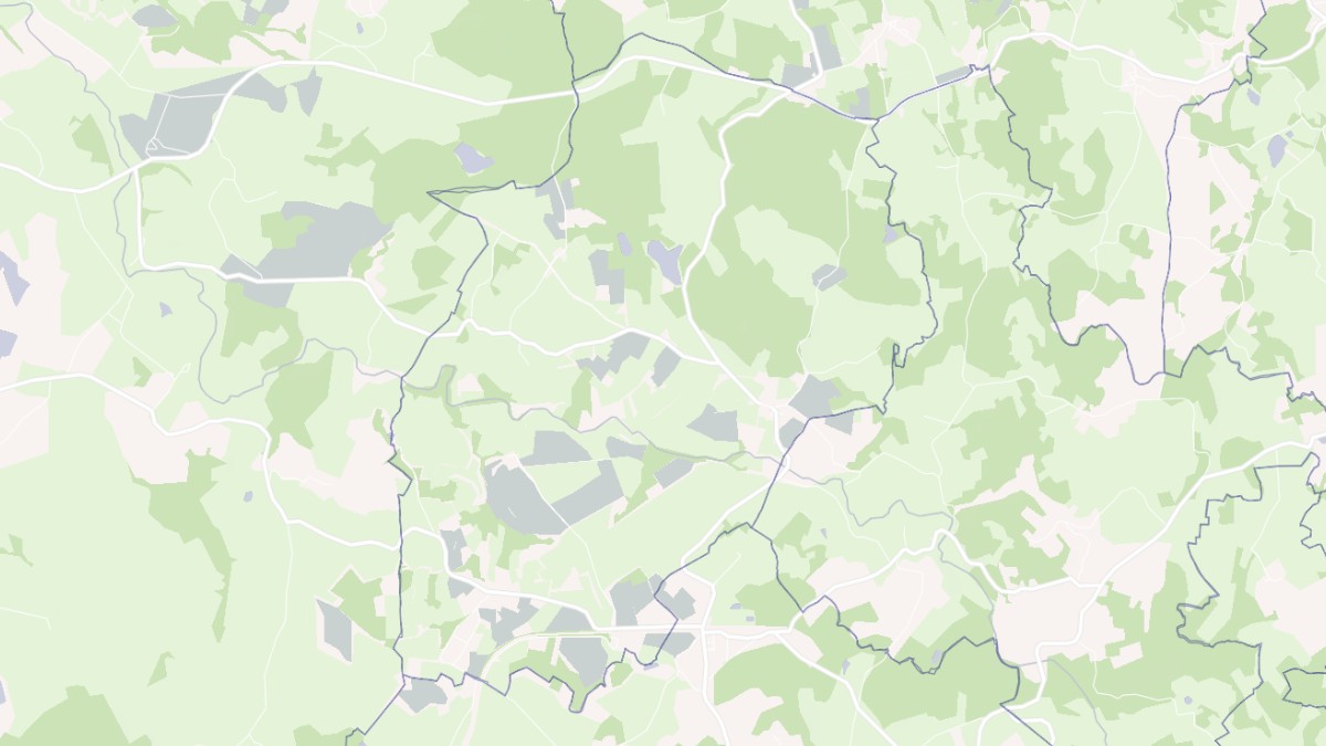 Aperçu cartographique de Gartempe, centré sur la commune