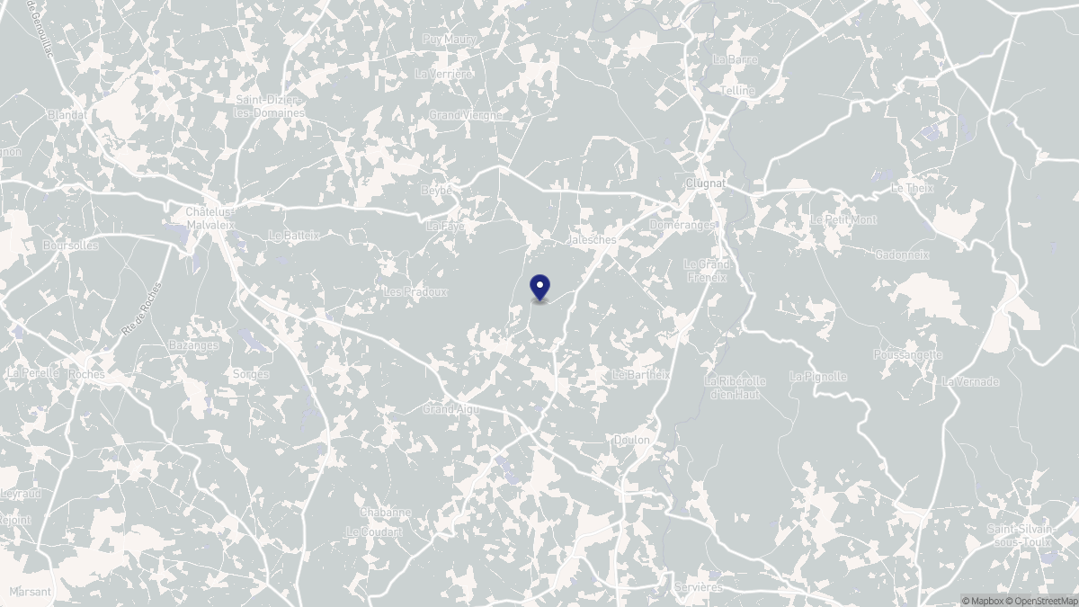 Aperçu cartographique de Jalesches, centré sur la commune