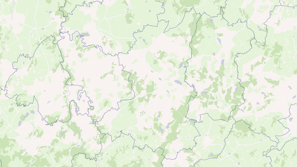Aperçu cartographique de Mainsat, centré sur la commune