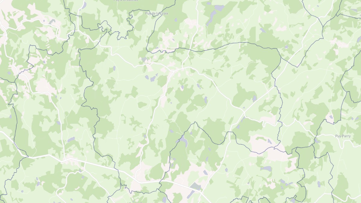 Aperçu cartographique de Mautes, centré sur la commune