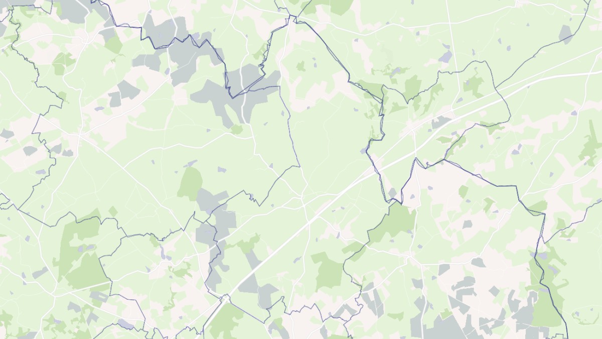 Aperçu cartographique de Nouhant, centré sur la commune