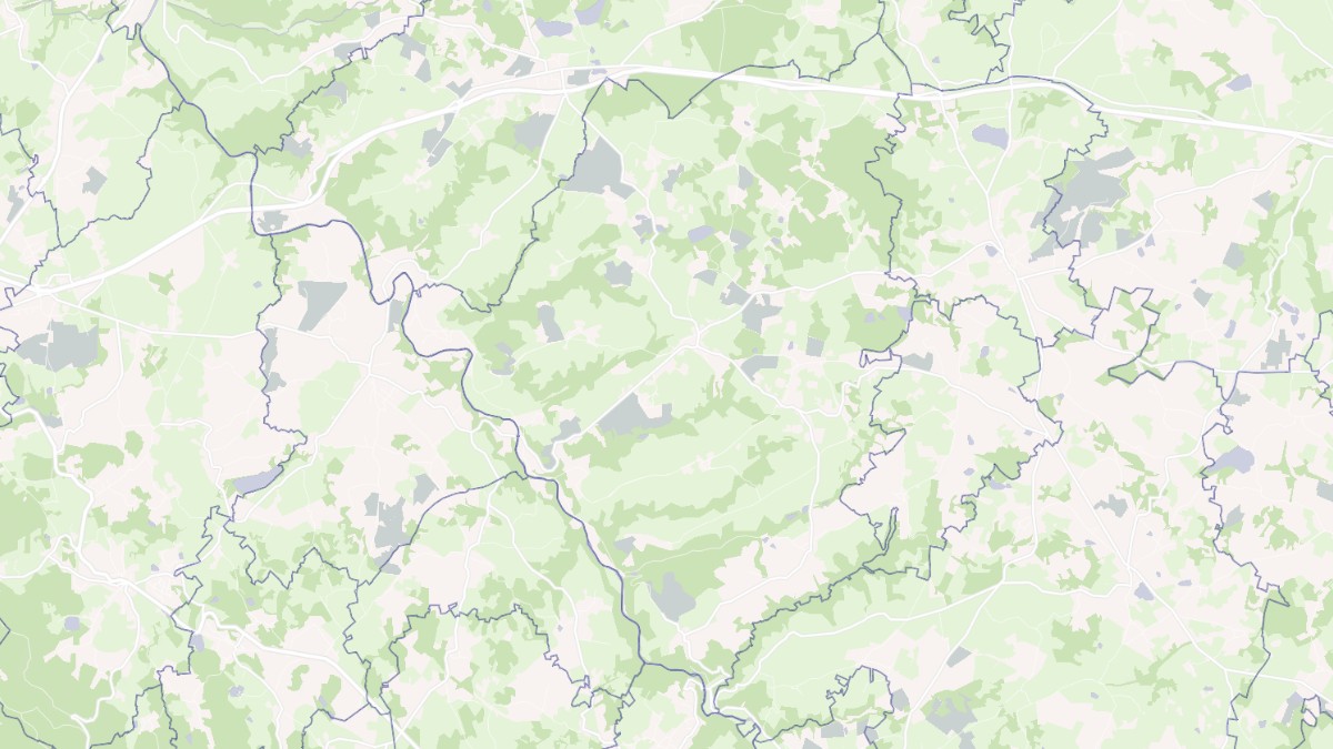 Aperçu cartographique de Pionnat, centré sur la commune
