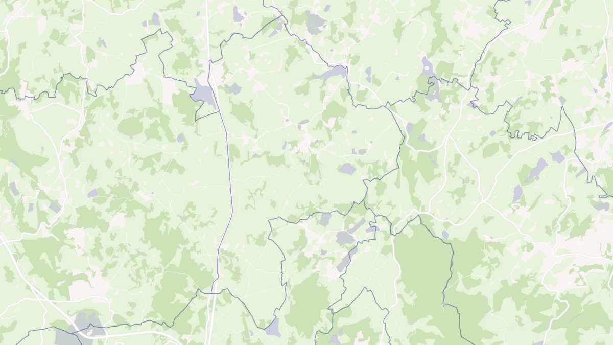 Aperçu cartographique de Puy-Malsignat, centré sur la commune