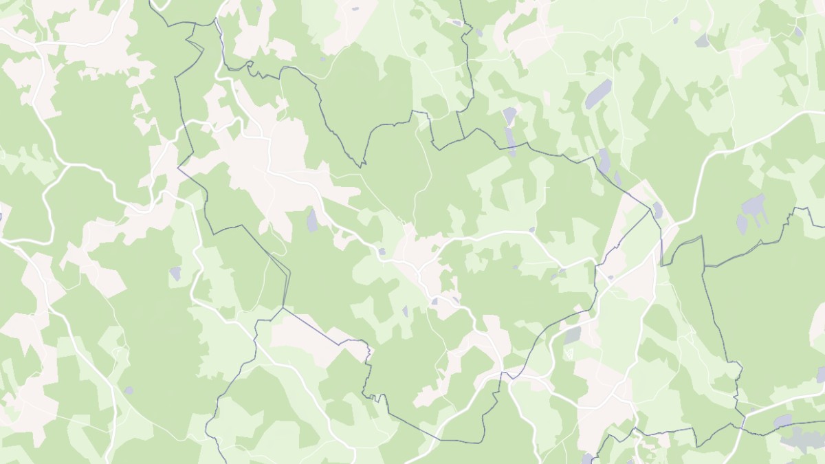 Aperçu cartographique de Sous-Parsat, centré sur la commune