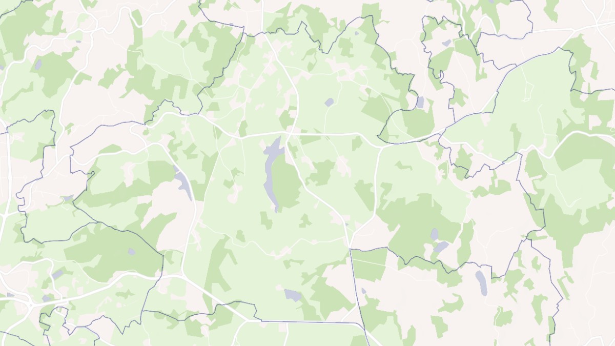 Aperçu cartographique de Saint-Alpinien, centré sur la commune