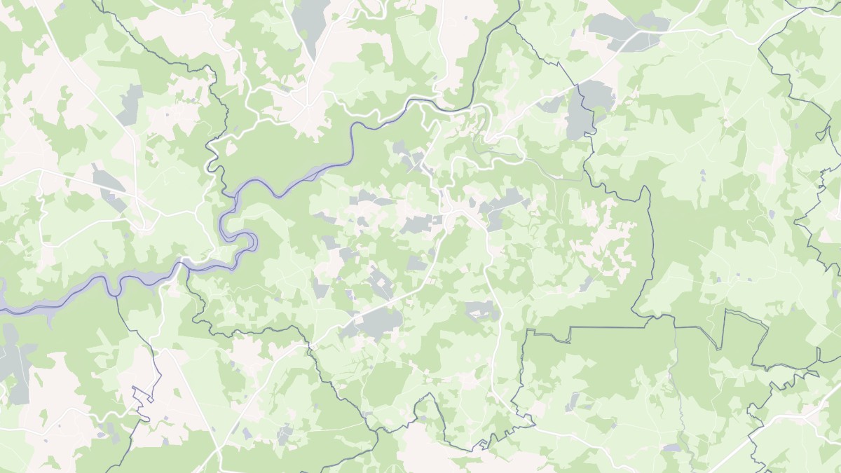 Aperçu cartographique de Saint-Martin-Sainte-Catherine, centré sur la commune