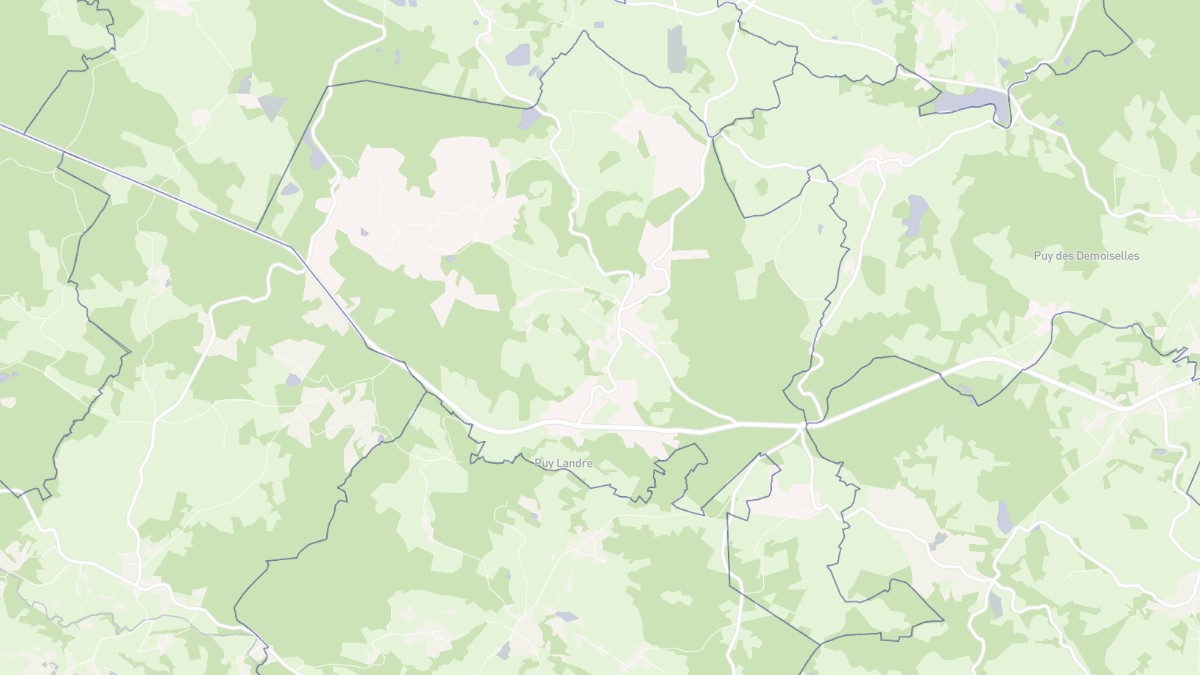 Aperçu cartographique de Saint-Michel-de-Veisse, centré sur la commune