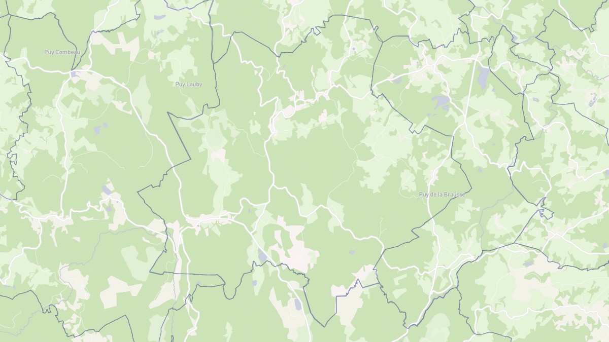 Aperçu cartographique de Saint-Pierre-Bellevue, centré sur la commune