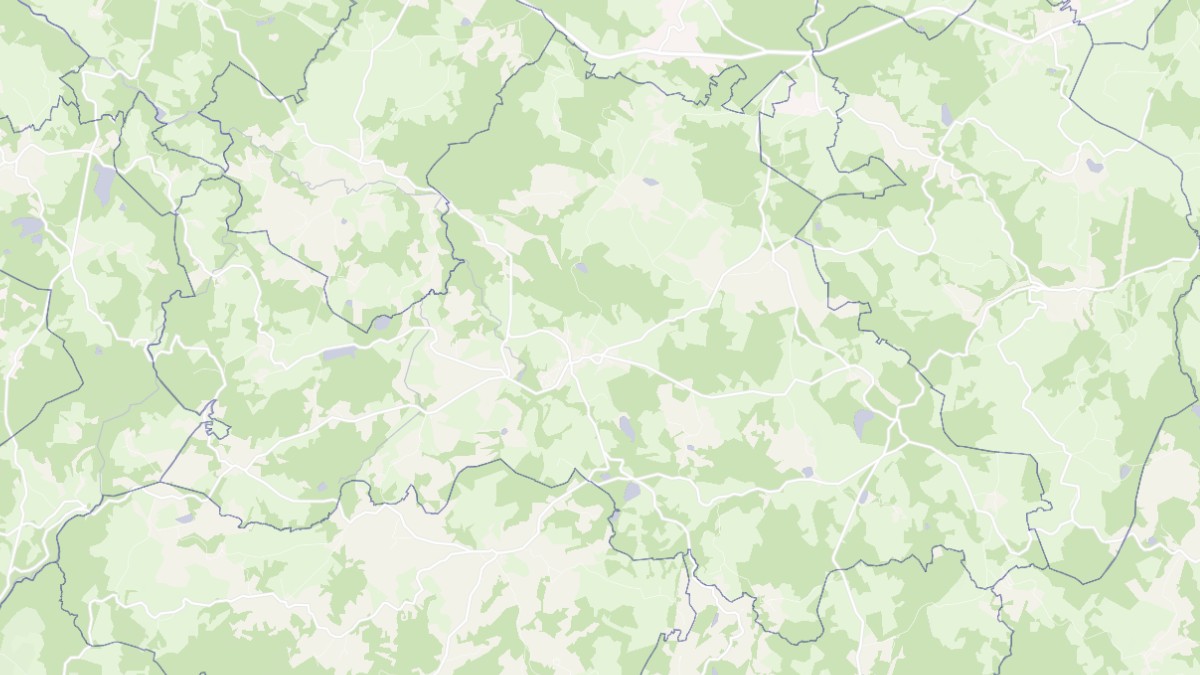 Aperçu cartographique de Vallière, centré sur la commune