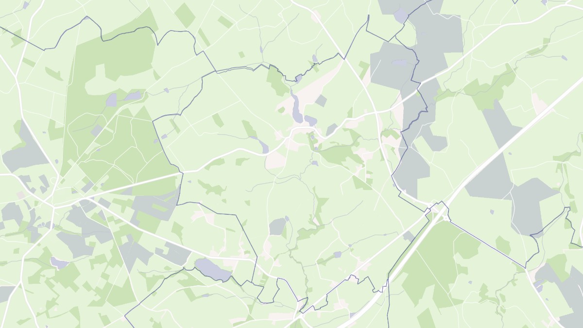 Aperçu cartographique de Verneiges, centré sur la commune