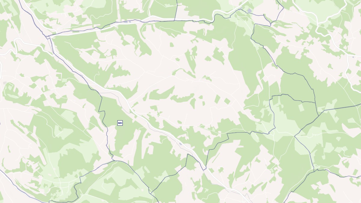 Aperçu cartographique de Carves, centré sur la commune