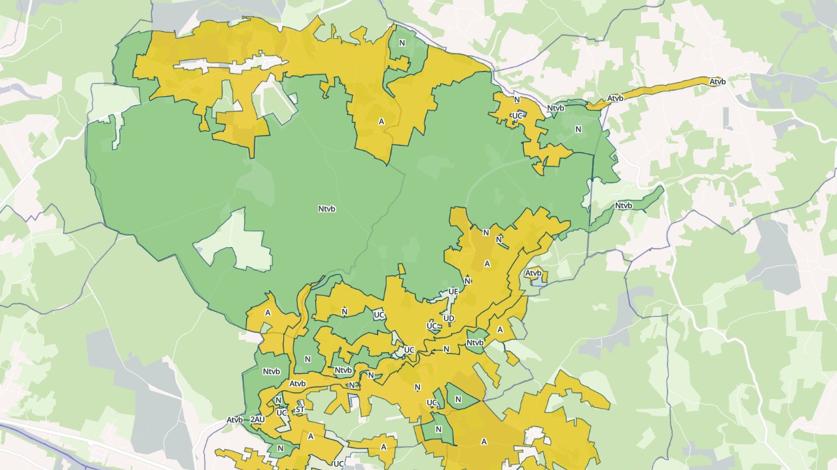Aperçu cartographique de Cause-de-Clérans, centré sur la commune