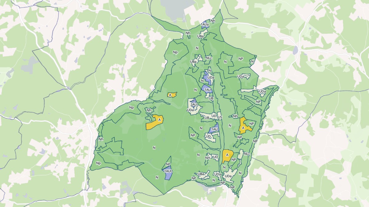 Aperçu cartographique de Chantérac, centré sur la commune