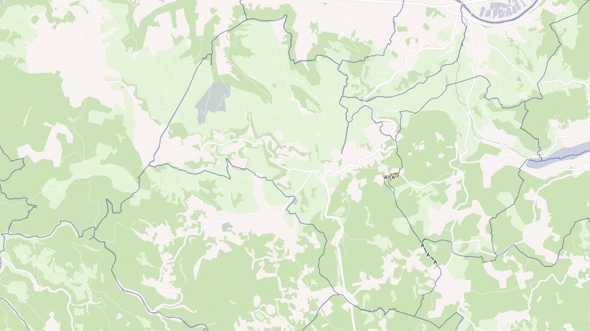 Aperçu cartographique de Les Coteaux Périgourdins, centré sur la commune