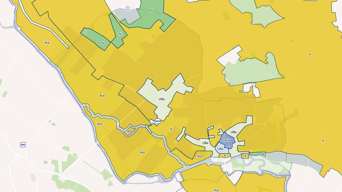 Aperçu cartographique de Comberanche-et-Épeluche, centré sur la commune