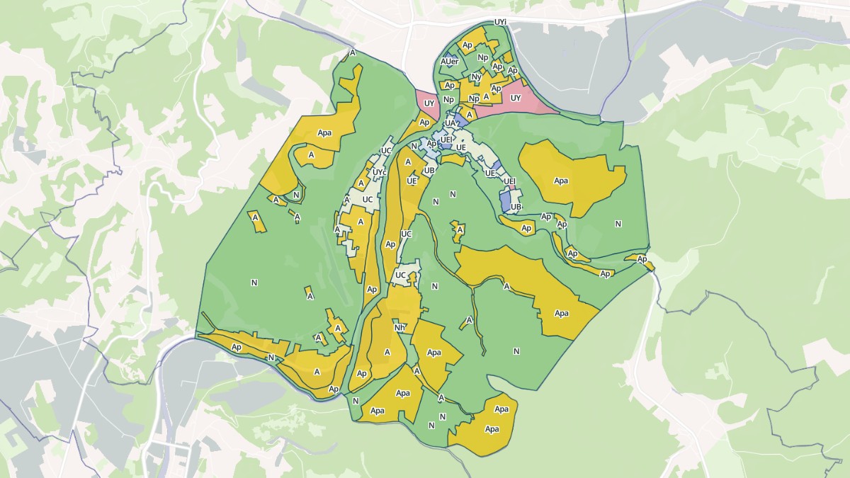 Aperçu cartographique de Condat-sur-Vézère, centré sur la commune