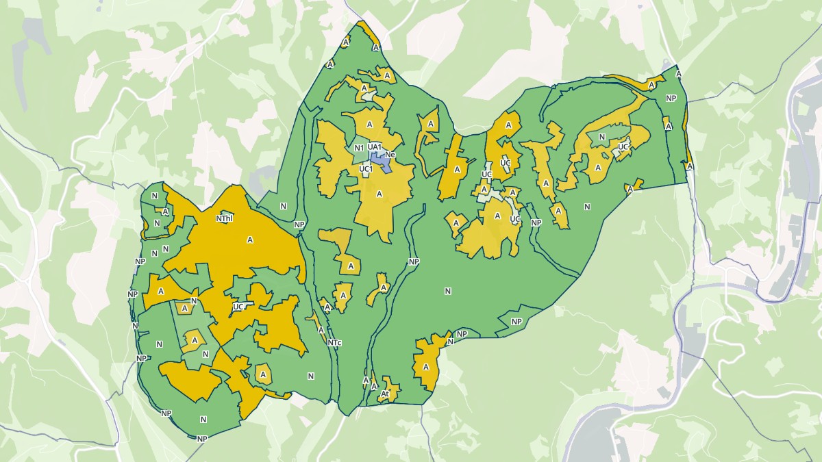 Aperçu cartographique de Fleurac, centré sur la commune