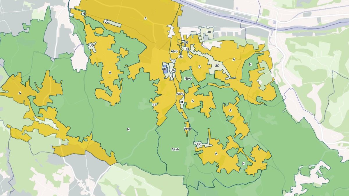 Aperçu cartographique de Lanquais, centré sur la commune