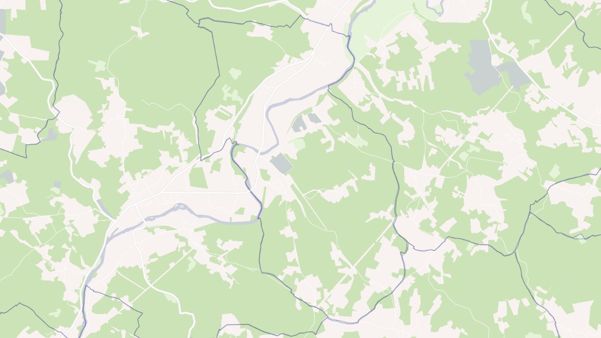 Aperçu cartographique de Mayac, centré sur la commune