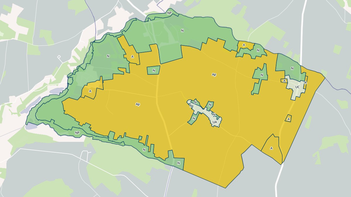 Aperçu cartographique de Monmadalès, centré sur la commune