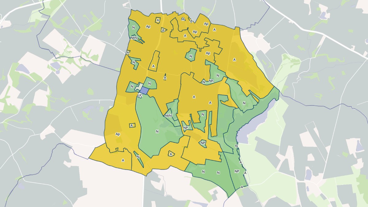 Aperçu cartographique de Monmarvès, centré sur la commune