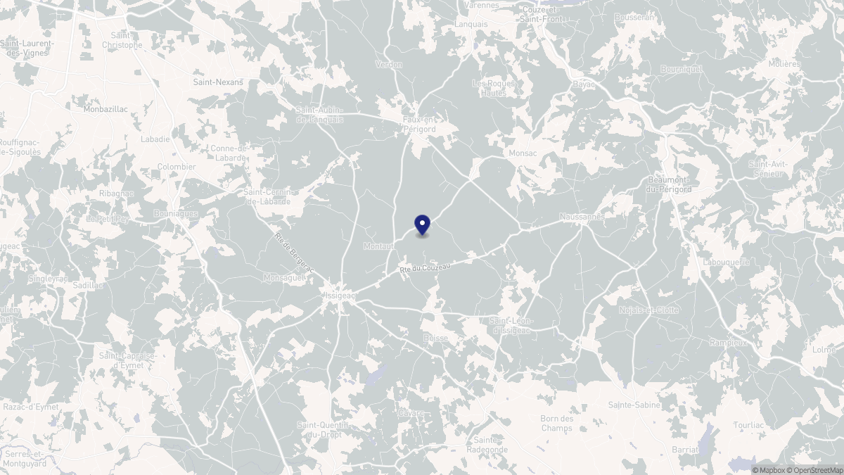 Aperçu cartographique de Montaut, centré sur la commune