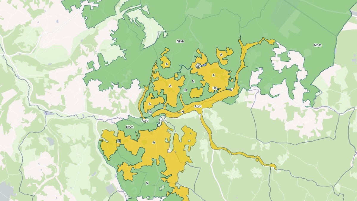 Aperçu cartographique de Montferrand-du-Périgord, centré sur la commune