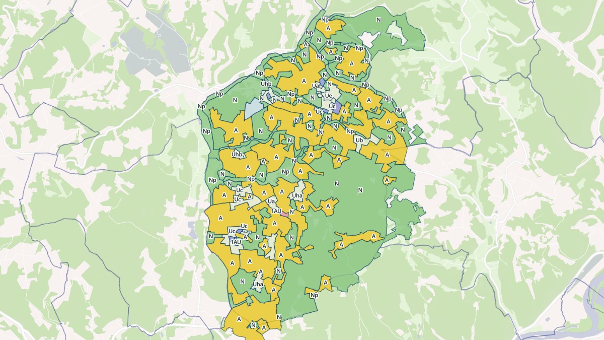Aperçu cartographique de Prats-de-Carlux, centré sur la commune