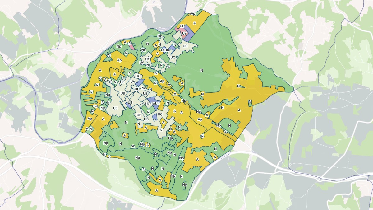 Aperçu cartographique de Razac-sur-l'Isle, centré sur la commune