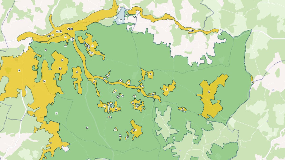 Aperçu cartographique de Saint-Avit-Rivière, centré sur la commune