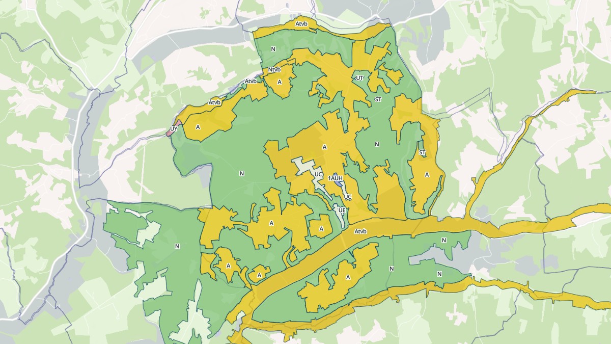 Aperçu cartographique de Saint-Félix-de-Villadeix, centré sur la commune