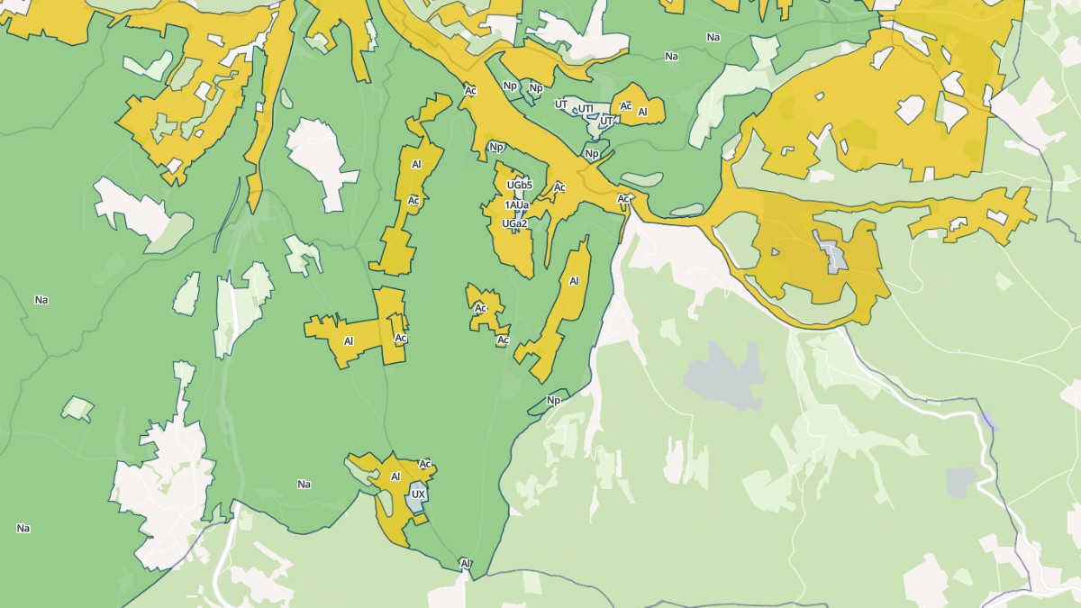 Aperçu cartographique de Sainte-Foy-de-Belvès, centré sur la commune