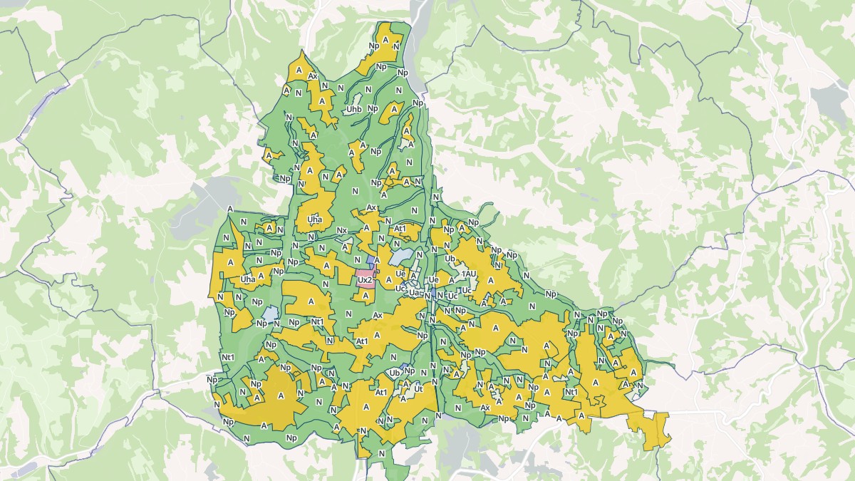 Aperçu cartographique de Saint-Geniès, centré sur la commune