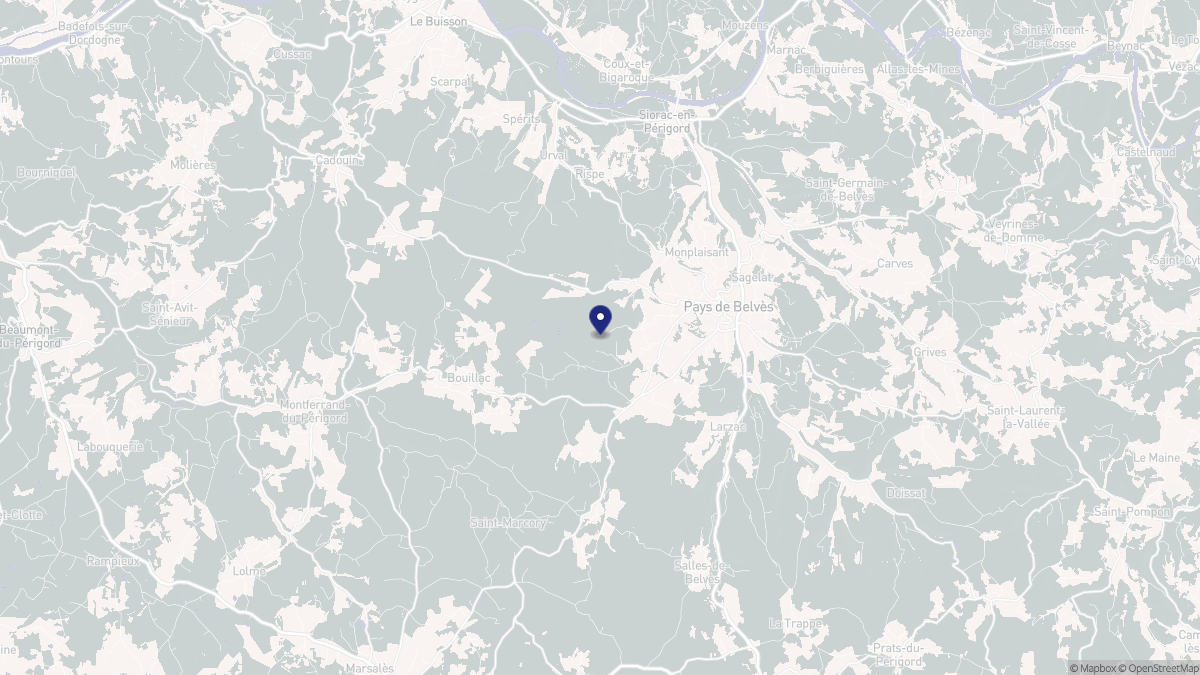 Aperçu cartographique de Saint-Pardoux-et-Vielvic, centré sur la commune