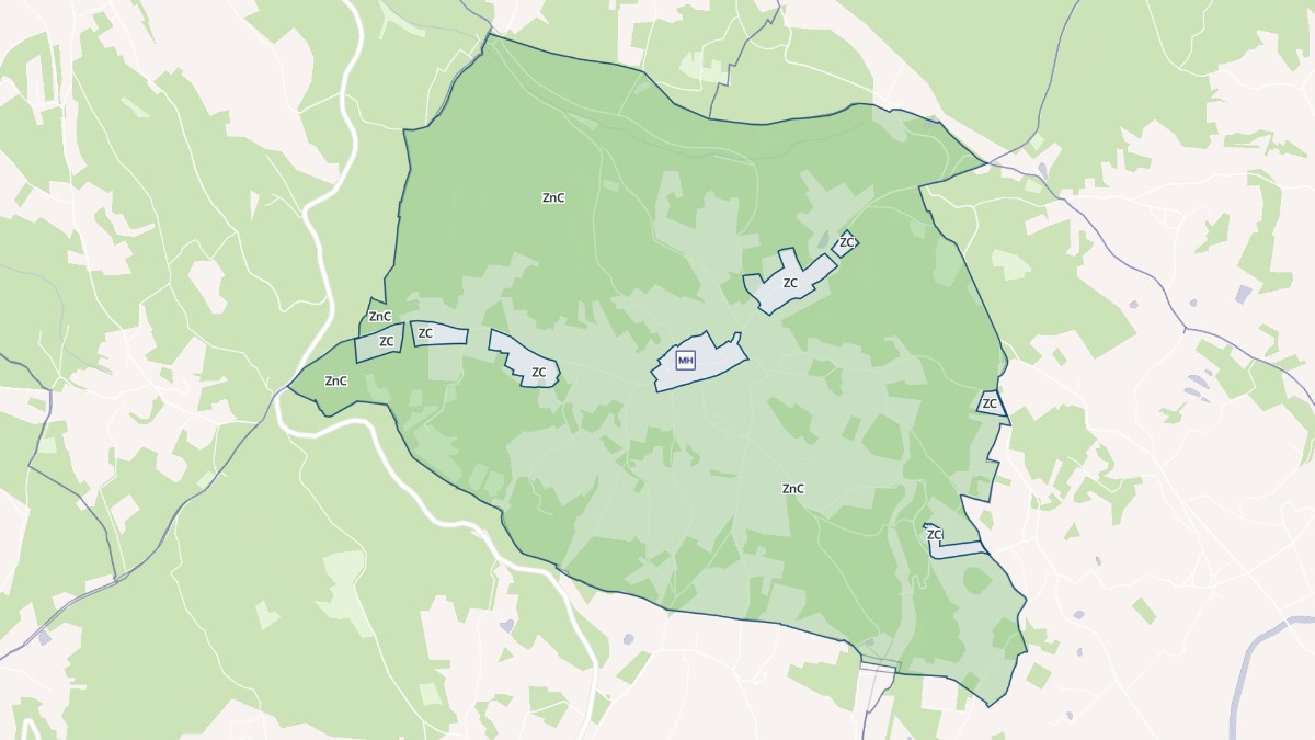 Aperçu cartographique de Saint-Raphaël, centré sur la commune