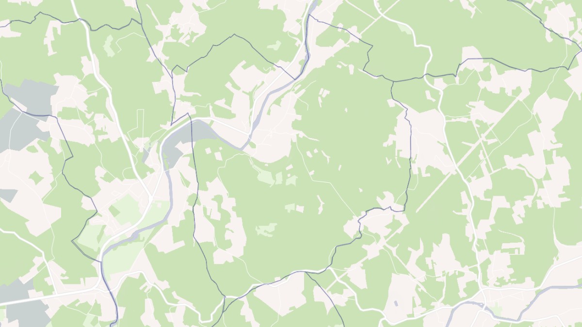 Aperçu cartographique de Saint-Vincent-sur-l'Isle, centré sur la commune