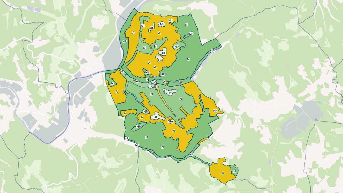 Aperçu cartographique de Valojoulx, centré sur la commune